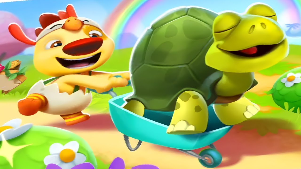 My Talking Hank islands Spring update new map Chicky Hank in Frozen World with Snowy Animals