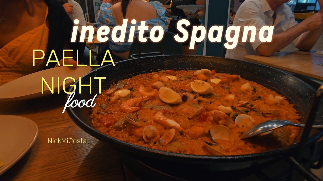 Malaga di Notte 🌙 Alla Ricerca della Paella Perfetta 🇪🇸  Spagna