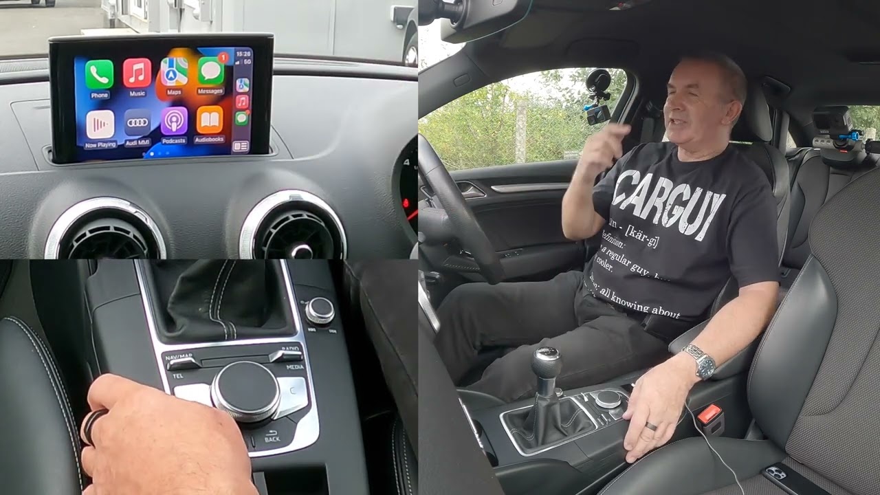 How to Use The Apple Car Play System in a 2018 Audi A3