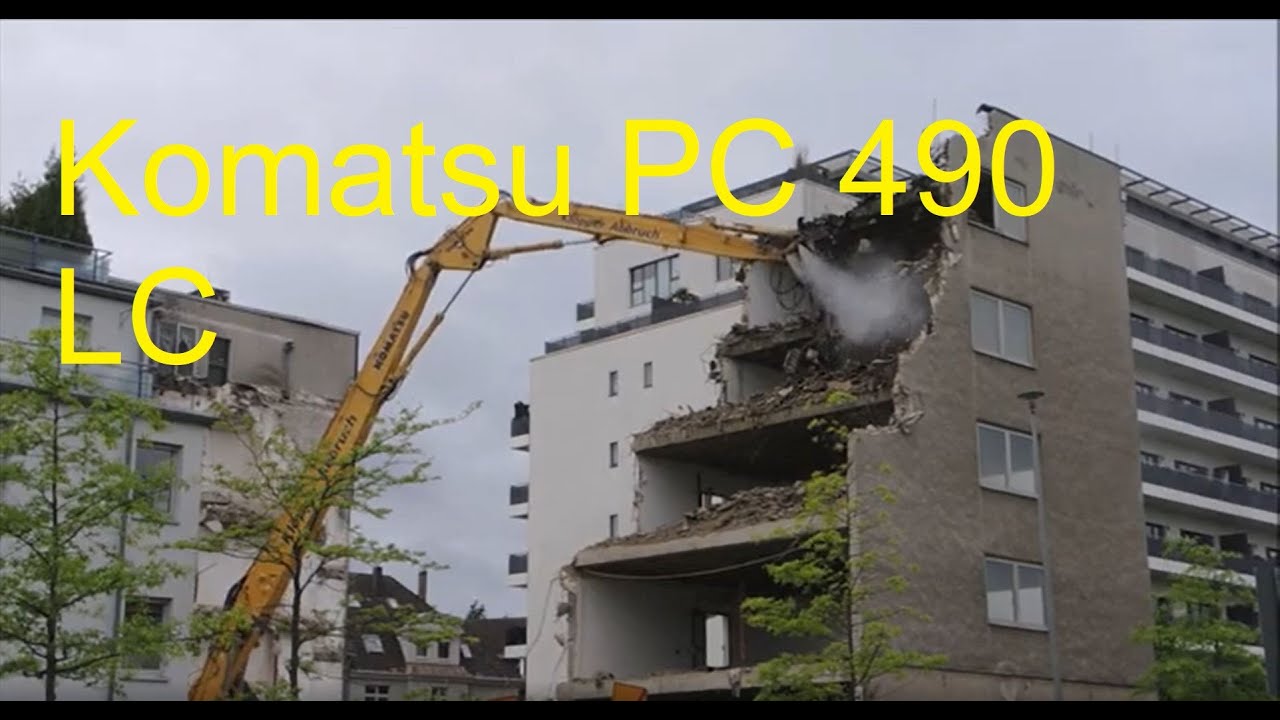 Excavator Komatsu PC 490 longfront