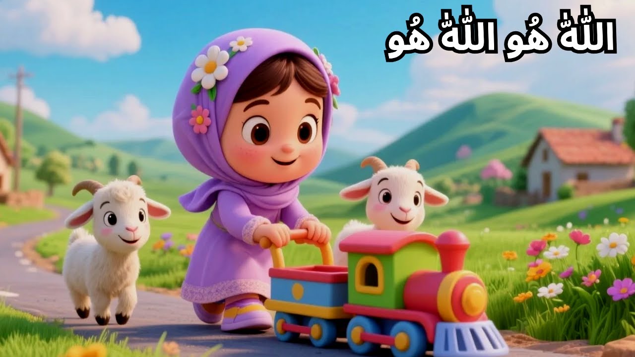 Allah Hoo Allah Hoo, Islamic Poem, Lori, Soothing Muslim Lullaby for Babies and Children *195
