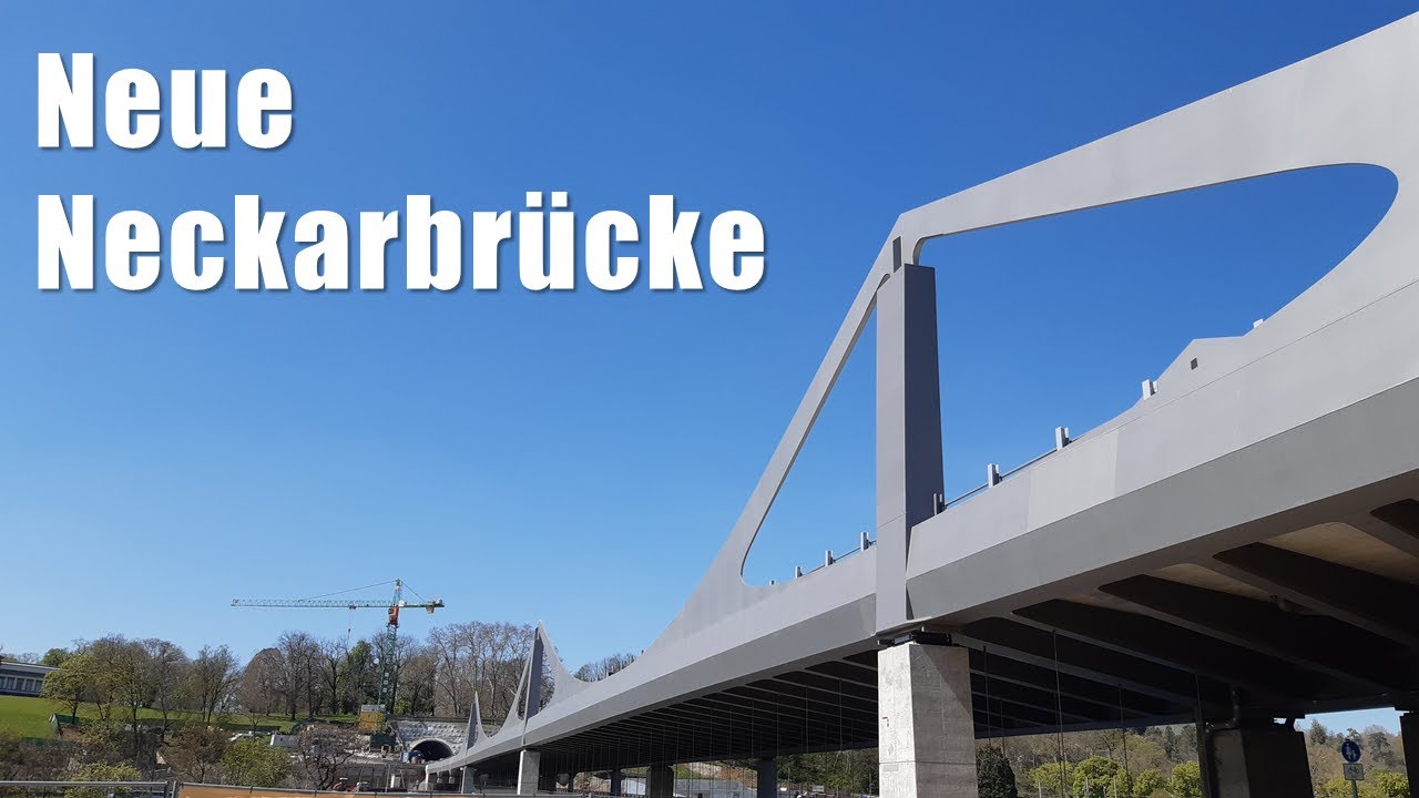Neue Neckarbrücke - Fußgängersteg