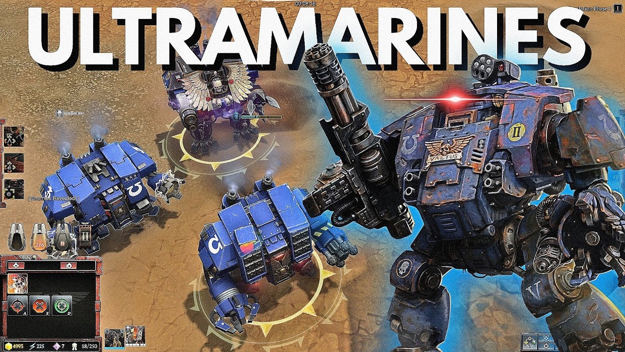 Rise of Ultramarines! MASSIVE Warhammer 40K Battle: DEADLY Dreadnoughts Vs SAVAGE Orks