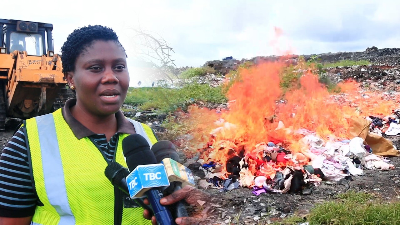 TAZAMA UTEKETEZAJI WA NGUO ZA MITUMBA , VIPODOZI NA VYAKULA VISIVYOKIDHI MATAKWA YA VIWANGO .