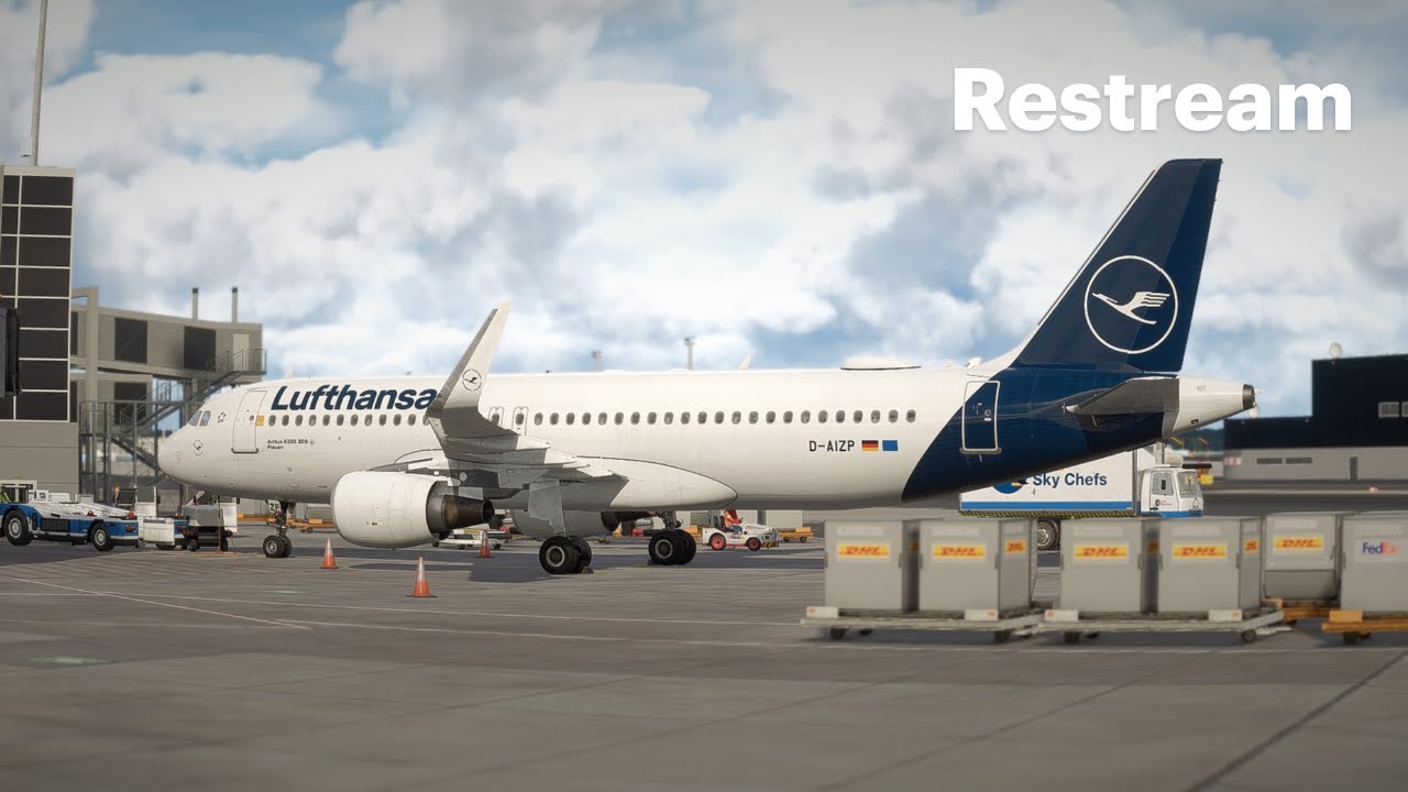 MSFS24 | GoProView LH REAL OPS Munich to Berlin on VATSIM