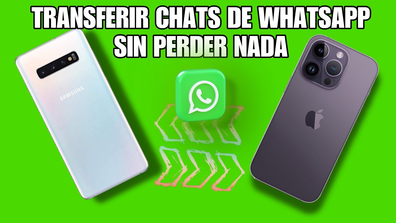Pasar CHATS de WhatsApp de Android a iphone SIN BORRAR NADA 2025