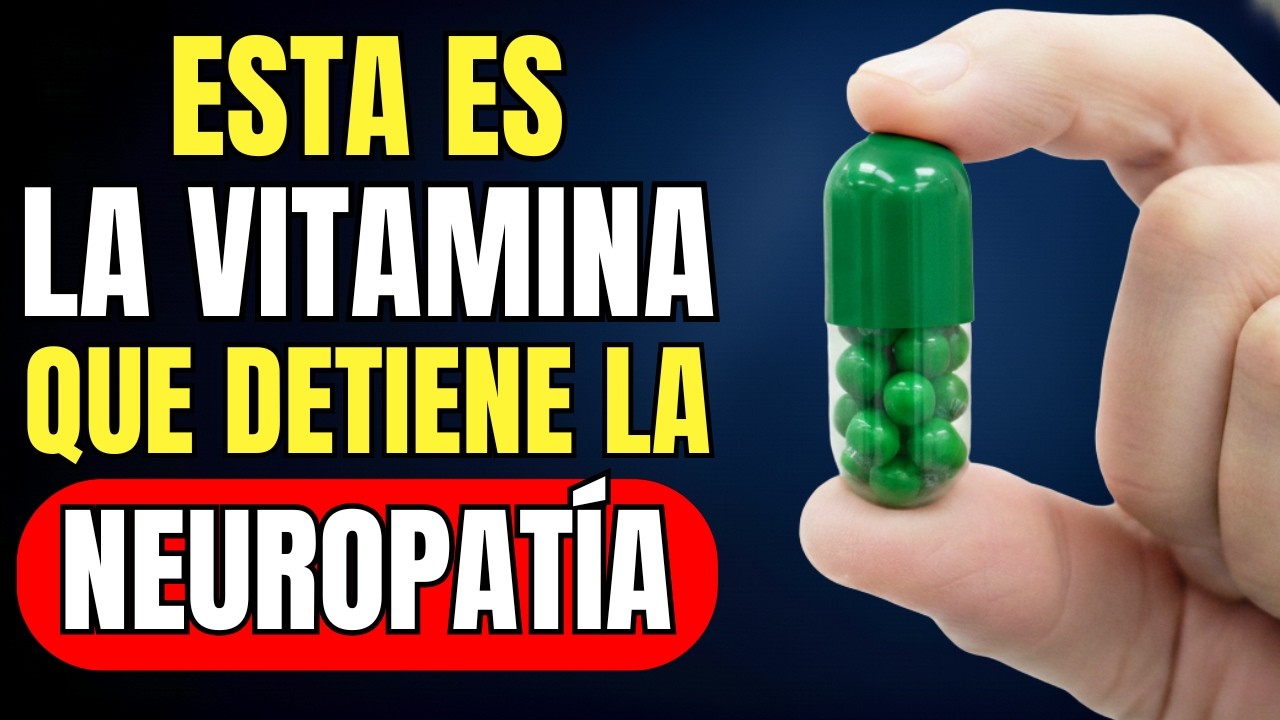 La VITAMINA que SALVA tus NERVIOS y DETIENE la NEUROPATIA... 2 | Salud Para Personas Mayores