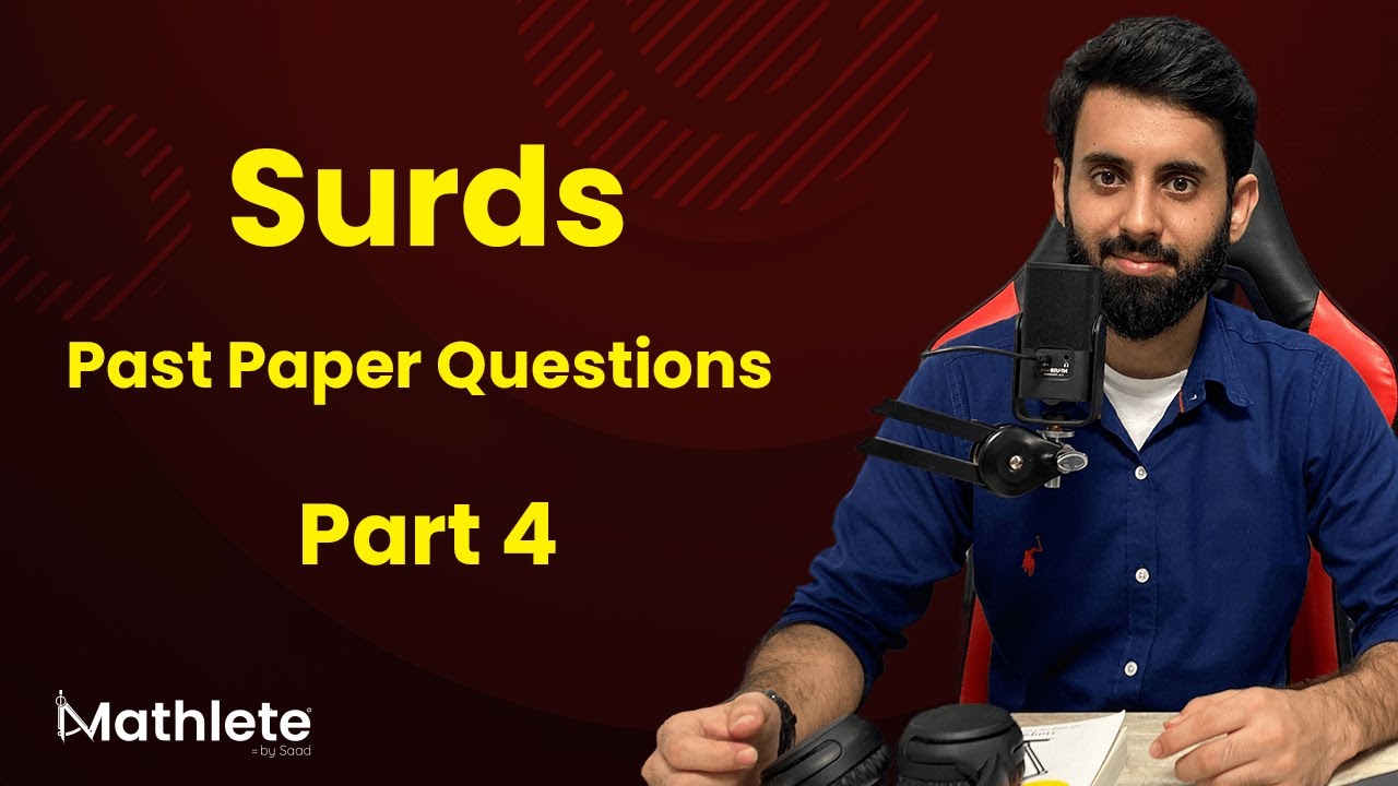 O level/IGCSE Add Maths - Surds (Past Paper Questions)