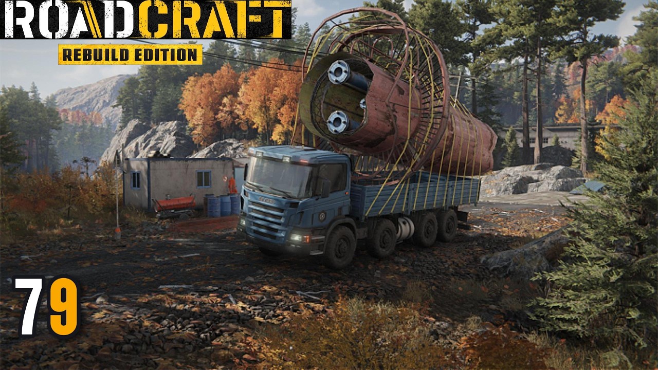 Road Craft #79 Сталелитейный завод. Большие грузы.