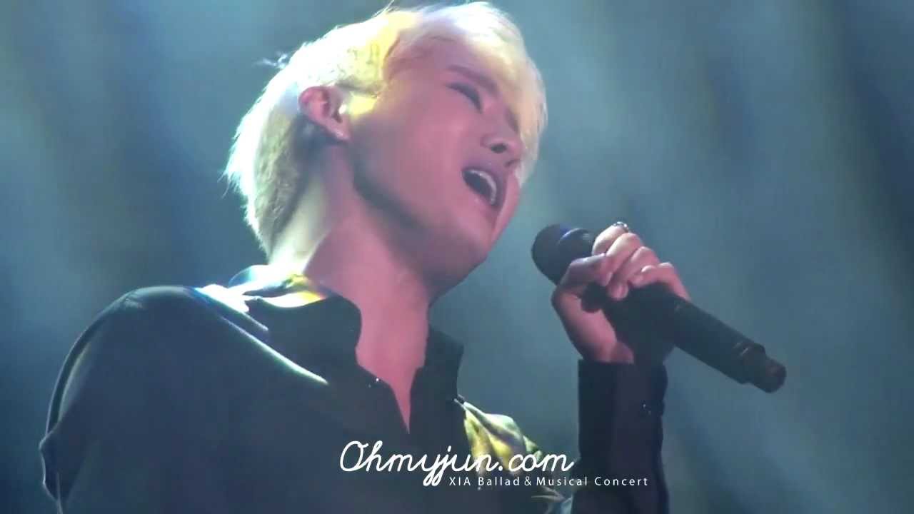 121231 XIA BALLAD&MUSICAL CONCERT - 사랑은 눈꽃처럼