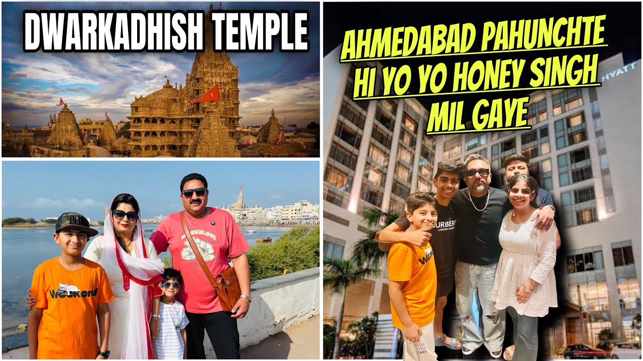 Dwarkadhish to Ahmedabad 450km | Aaj Yo Yo Honey Singh Bhi Mil Gaye Gujrat Mein |