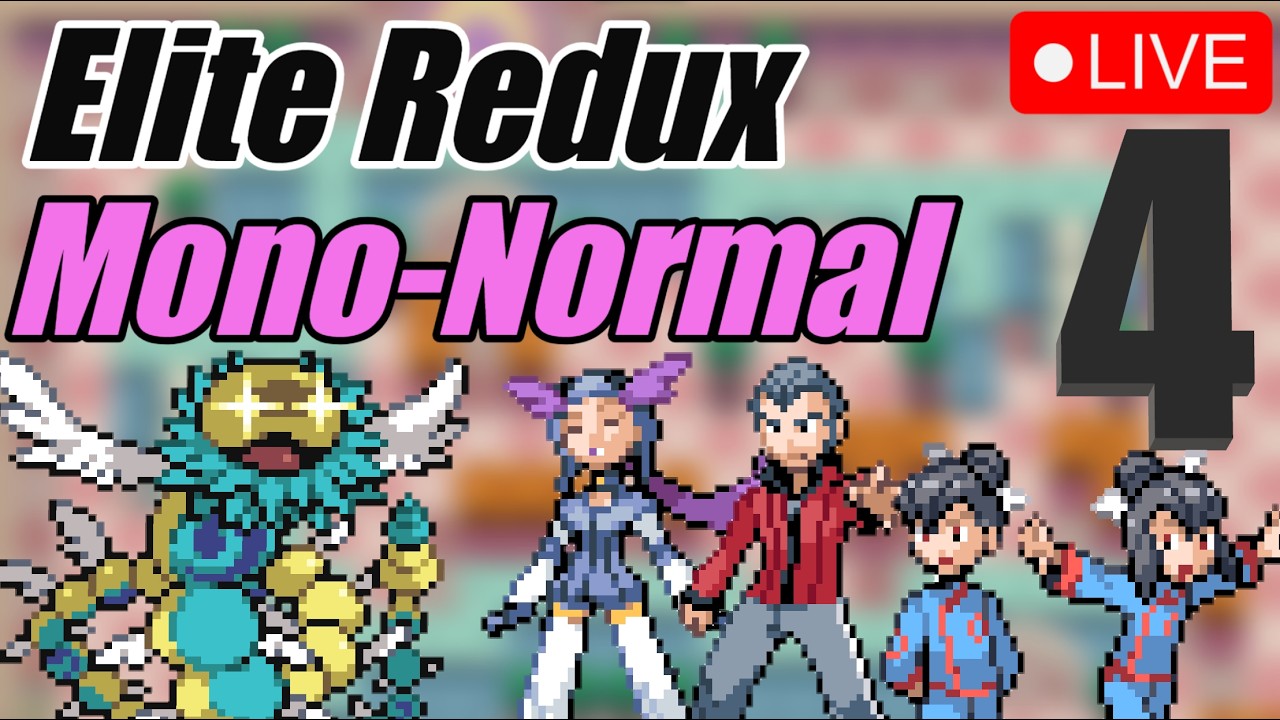 TRIPLE Gym Stream?!?? : Mono-Normal Elite Redux