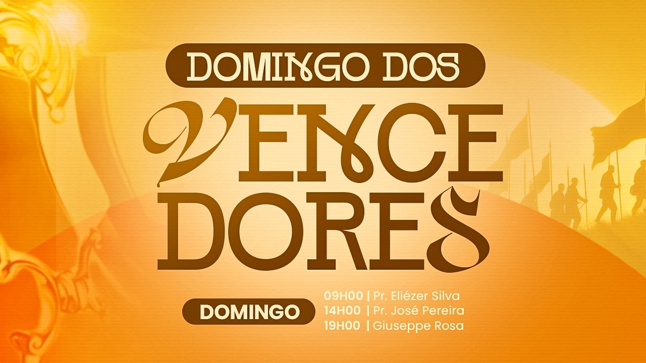 9h | IPDA AO VIVO | Domingo dos Vencedores