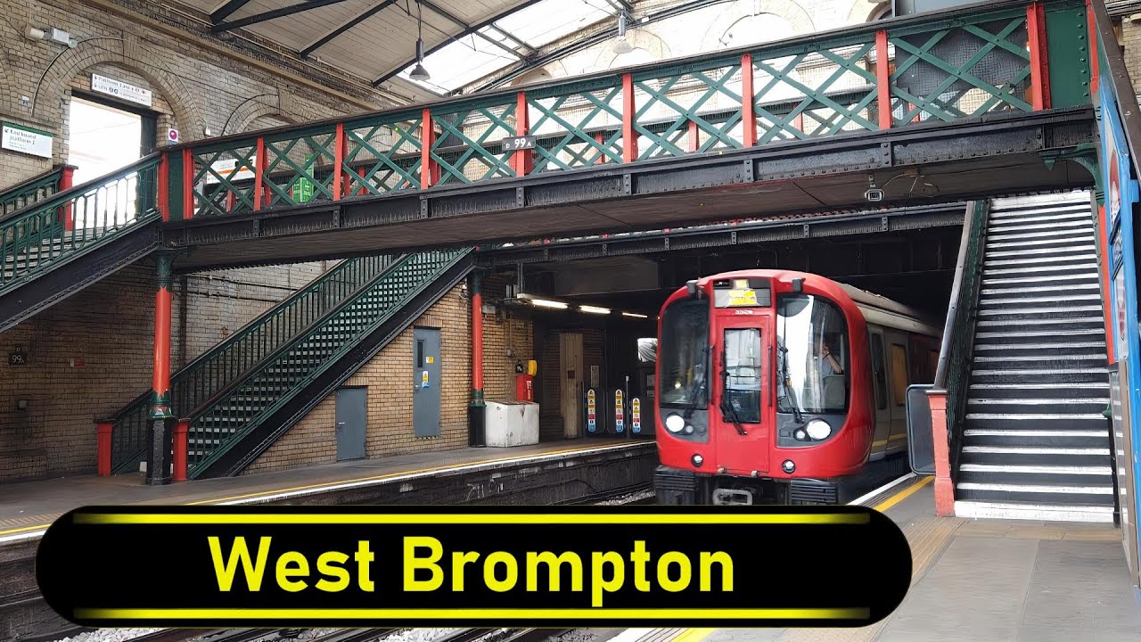 Tube Station West Brompton - London 🇬🇧 - Walkthrough 🚶