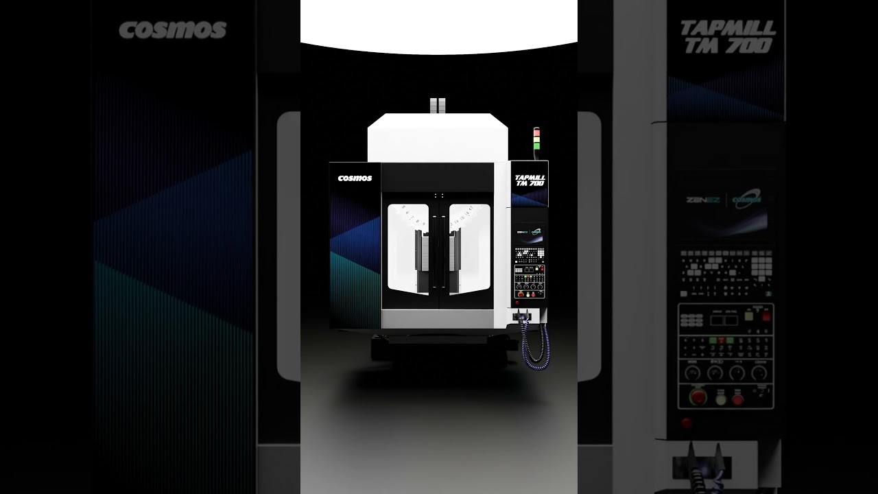 EXPERIENCE COSMOS TM 700 - TAPMILL SERIES  #manufacturing #cncmachining #innovation #cncmachine #cnc