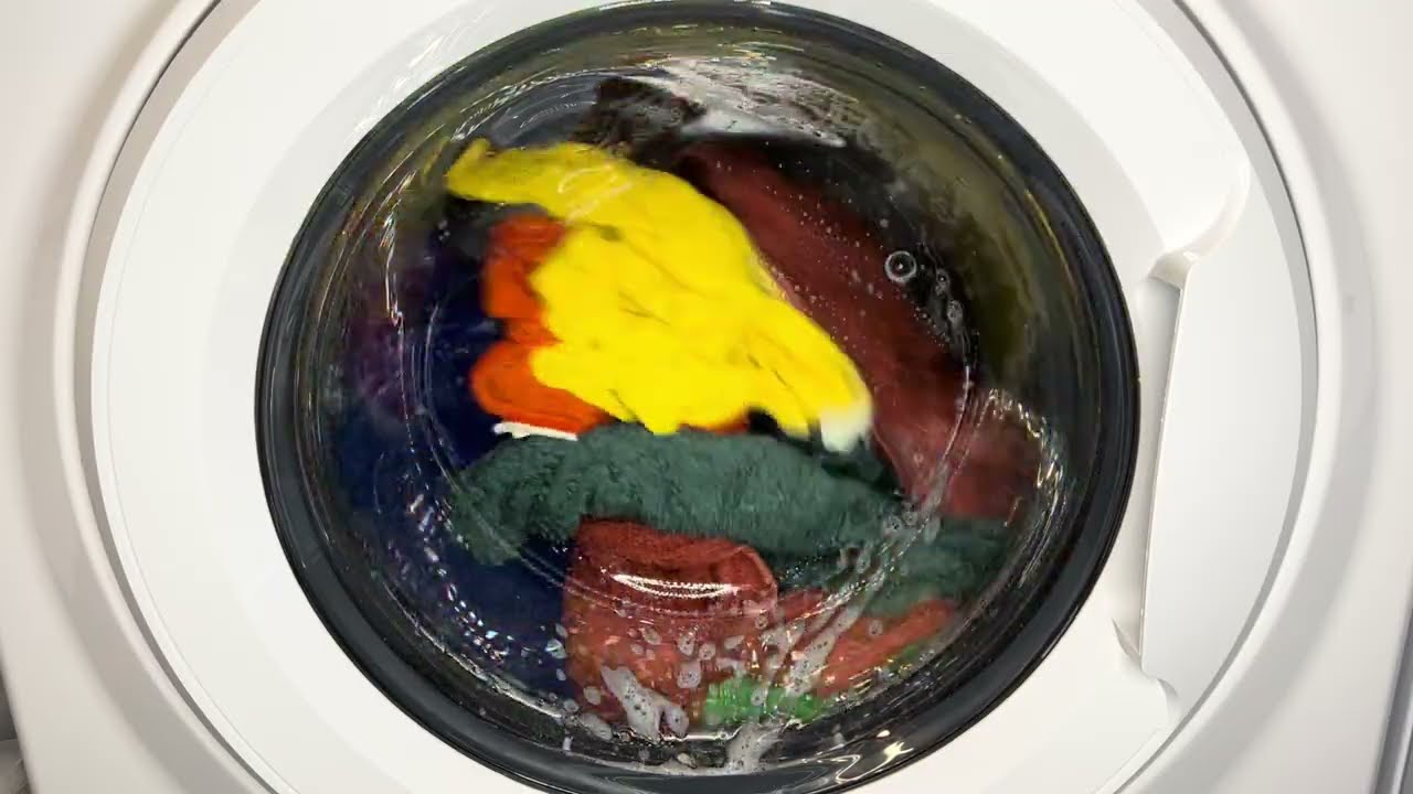 Hotpoint NSWR743  Towel Wash Gone wrong