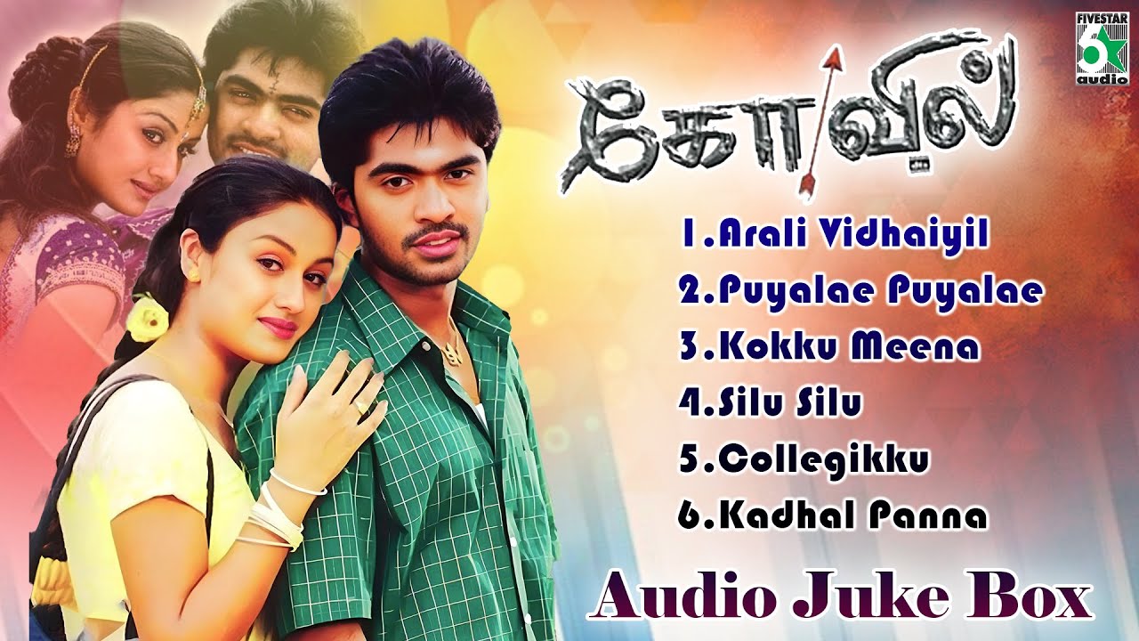 Kovil Full Movie Audio Jukebox | Kovil Movie Songs | Simbu | Soniya Agarwal | Harris Jayaraj