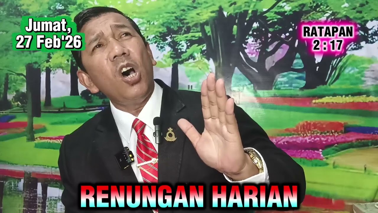 RENUNGAN HARIAN : JUMAT, 27 FEB'26