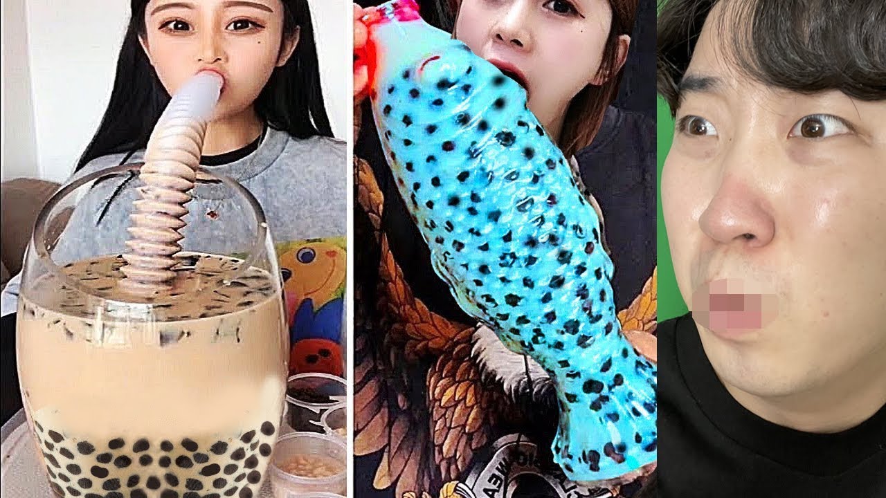 아주 신기하고 충격적인 먹방 영상을 봤습니다. ㅋㅋㅋㅋㅋㅋㅋㅋㅋ