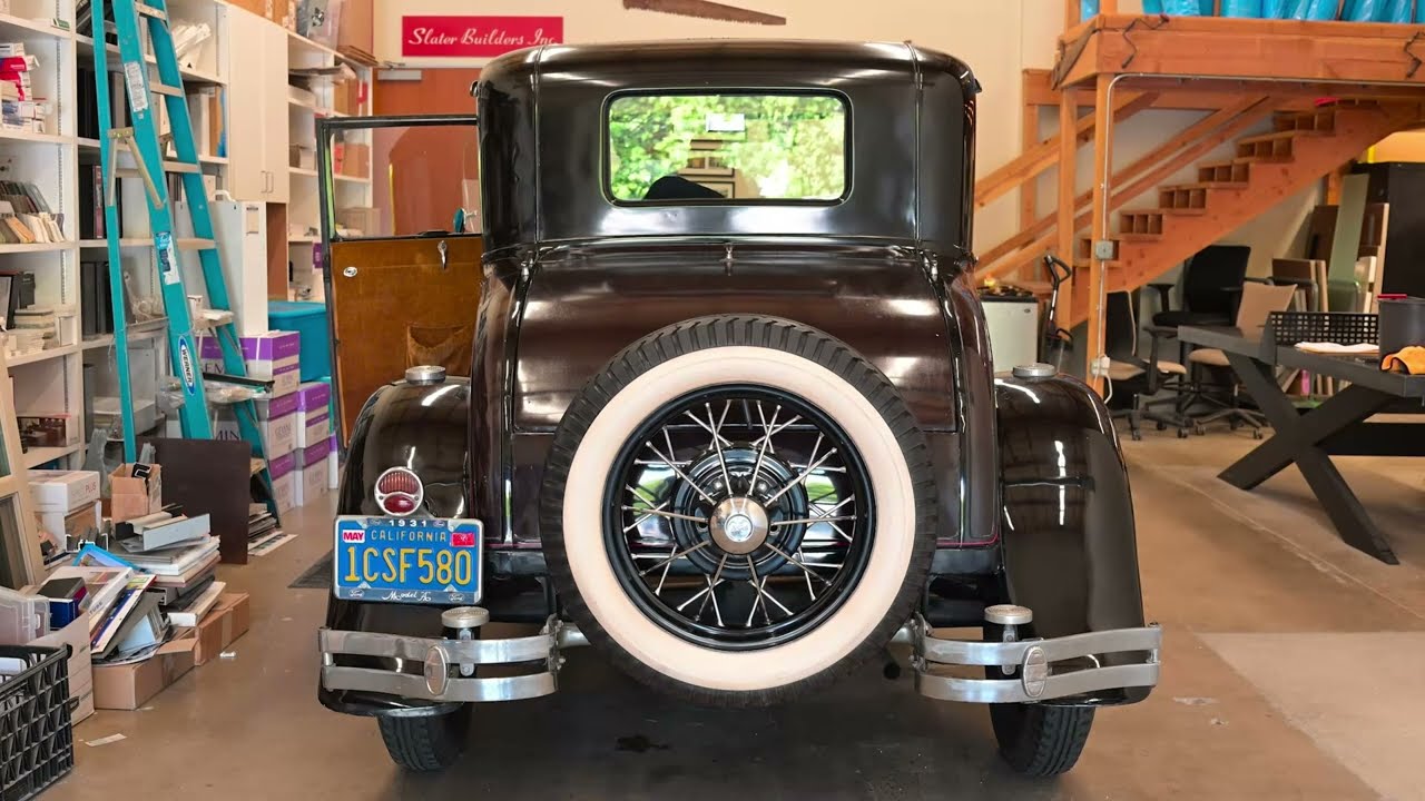 Ford Model A Engine Running