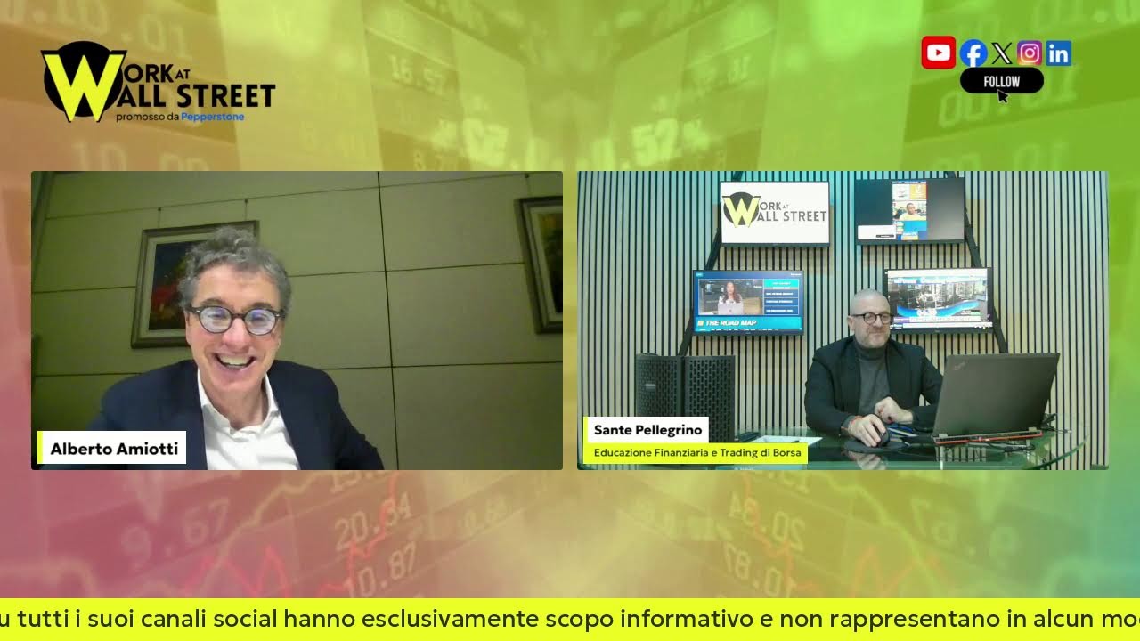 🚀 Wall Street LIVE | Sante Pellegrino & Alberto Amiotti