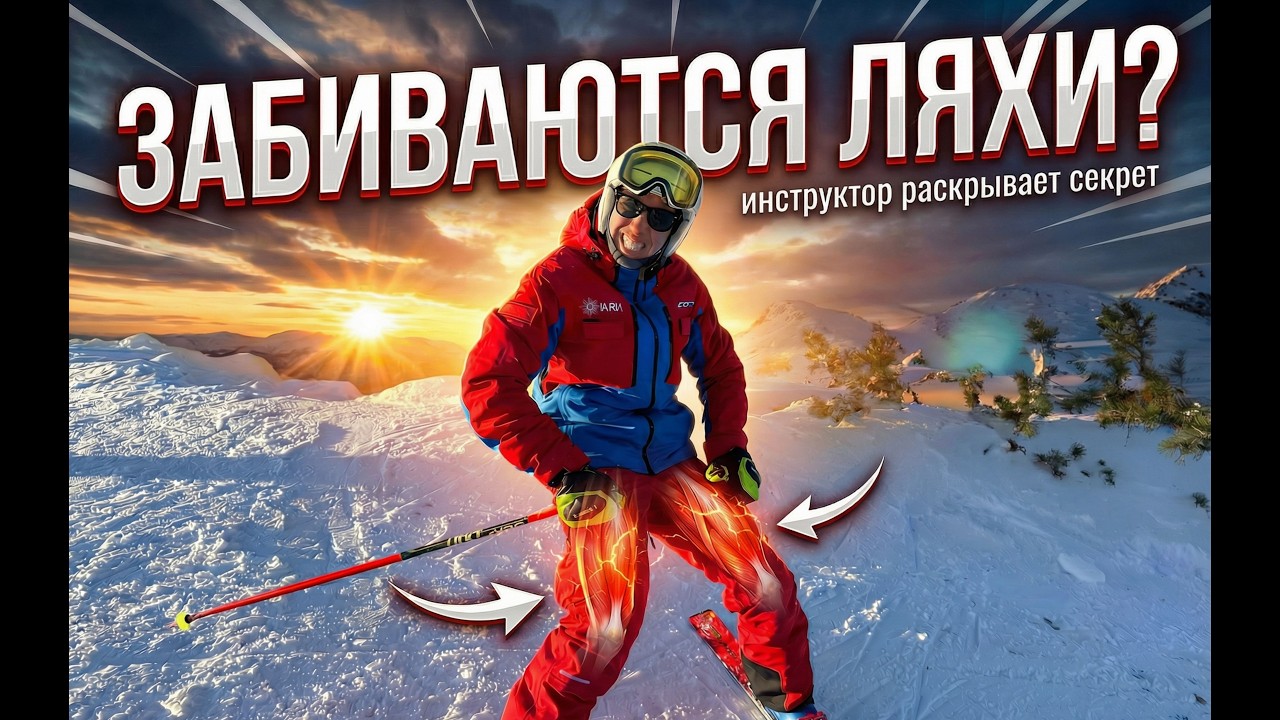 Забиваются ноги во время катания?