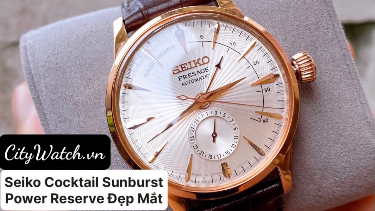 [11tr2-Đẹp Đỉnh] Seiko Presage Cocktail SSA346J1 (Sary082) | 0938777234 (zalo) | CITY WATCH VN