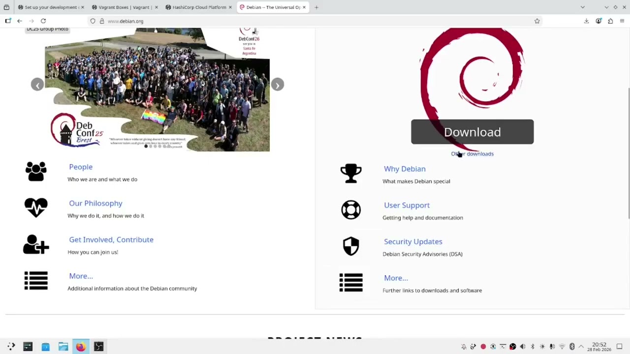 Vagrant, частина 1. Інсталюємо Debian з vagrant та VirtualBox