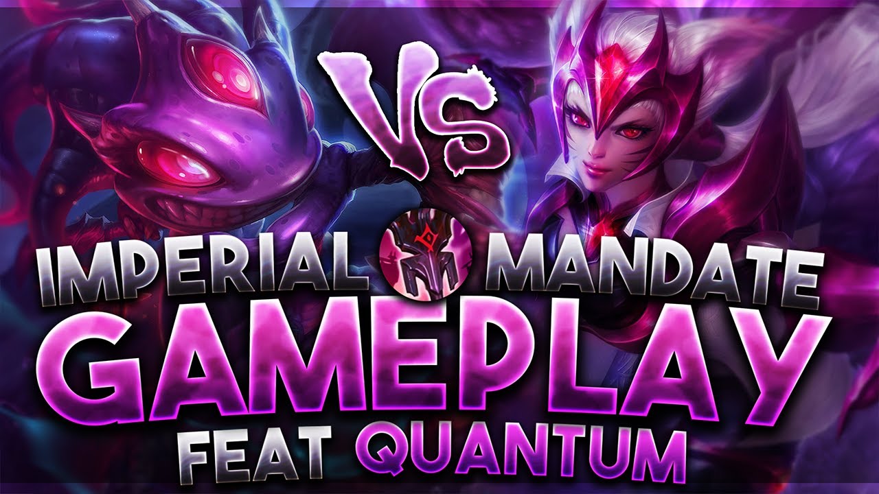 SEASON 11 IMPERIAL MANDATE Ahri vs Fizz ft. Quantum Full Gameplay Guide
