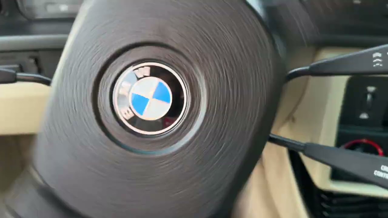 1985 BMW 524td - Cold Start