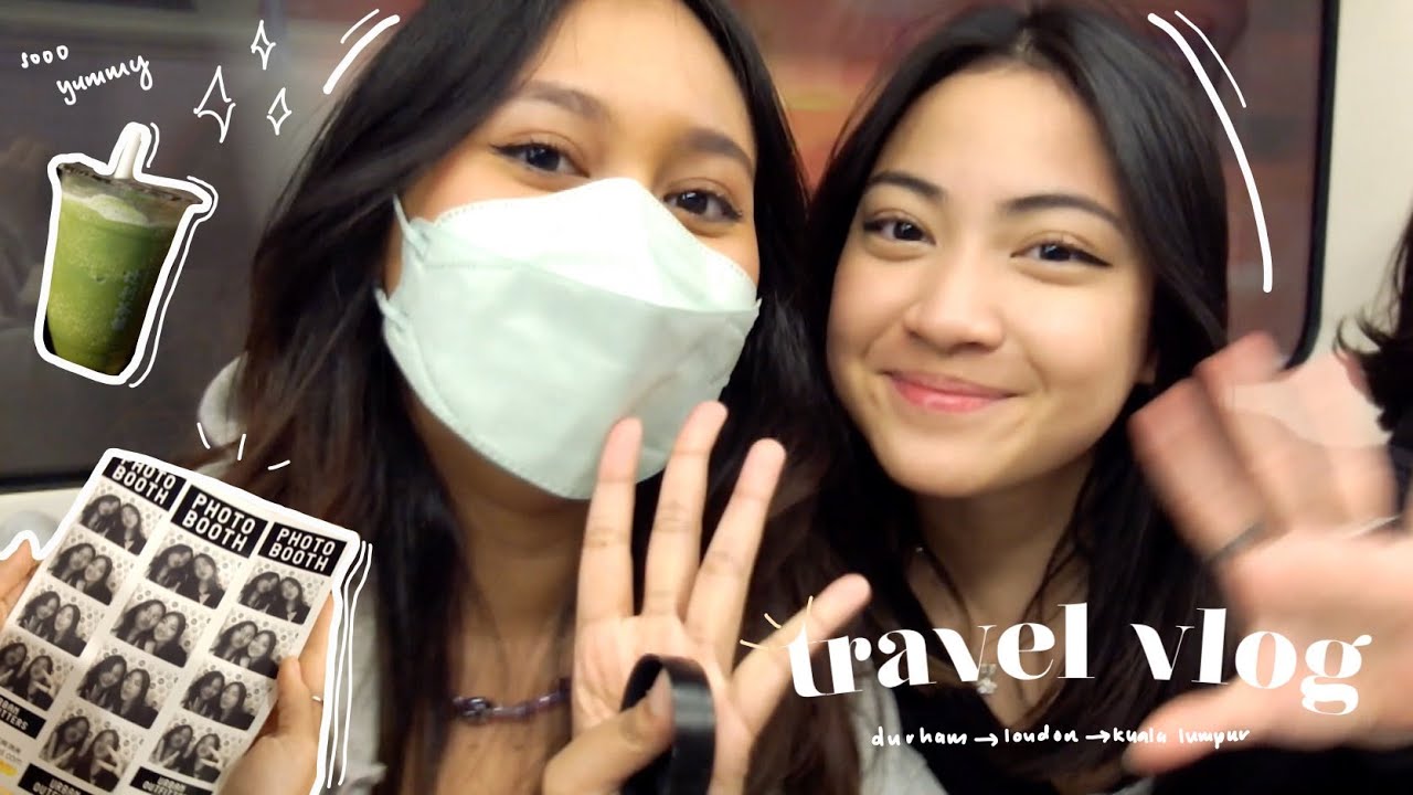 two anxious girls flying home for the first time (we're back)