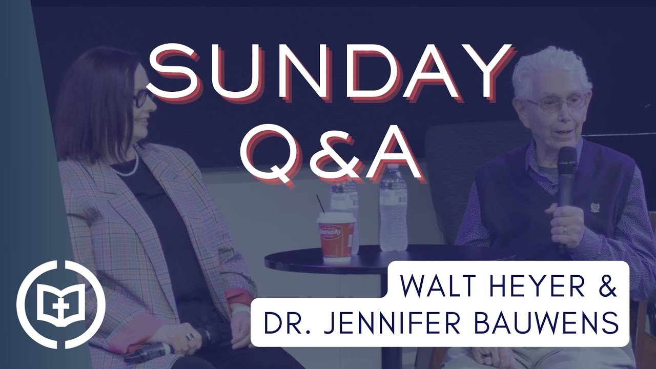 Sunday Morning Q&A W/ Walt Heyer & Dr. Jennifer Bauwens