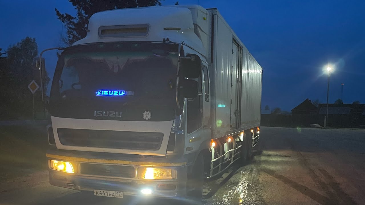 Обзор японского грузовика ISUZU GIGA