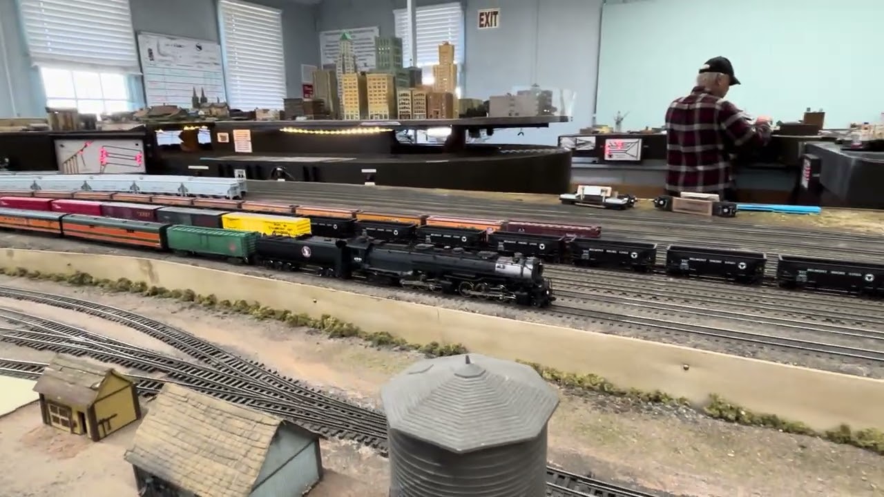 Rare n scale brass LIK more Great Northern Z6 Challenger 4-6-6-4 pulling the Empire Builder