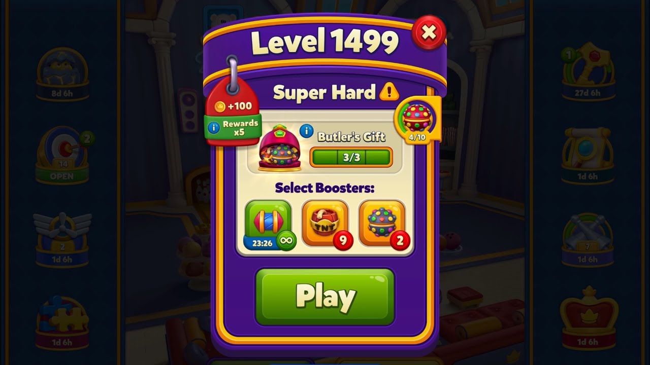 Royal match | levels 1493-1499