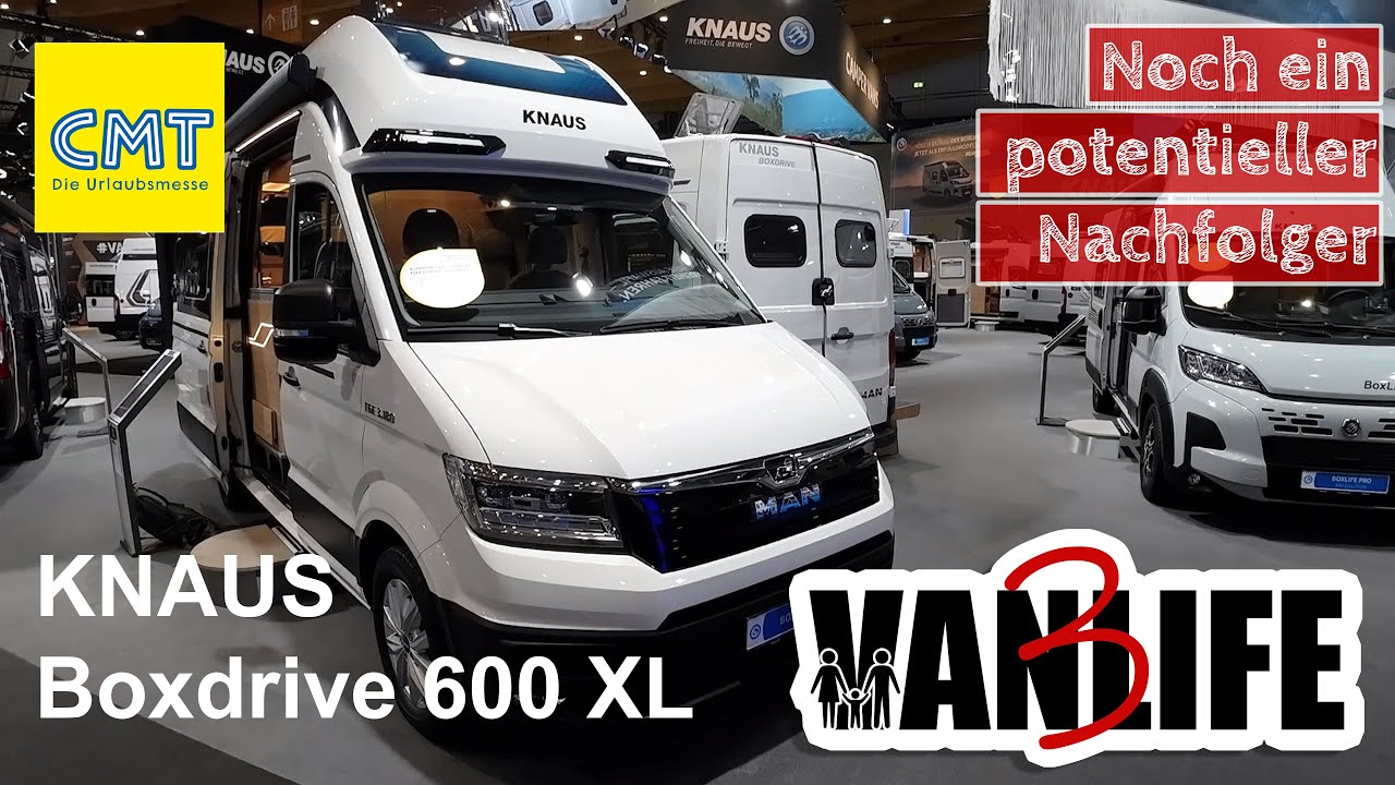 CMT 2025 - Könnte der KNAUS Boxdrive 600 XL auch den Nugget ersetzen?