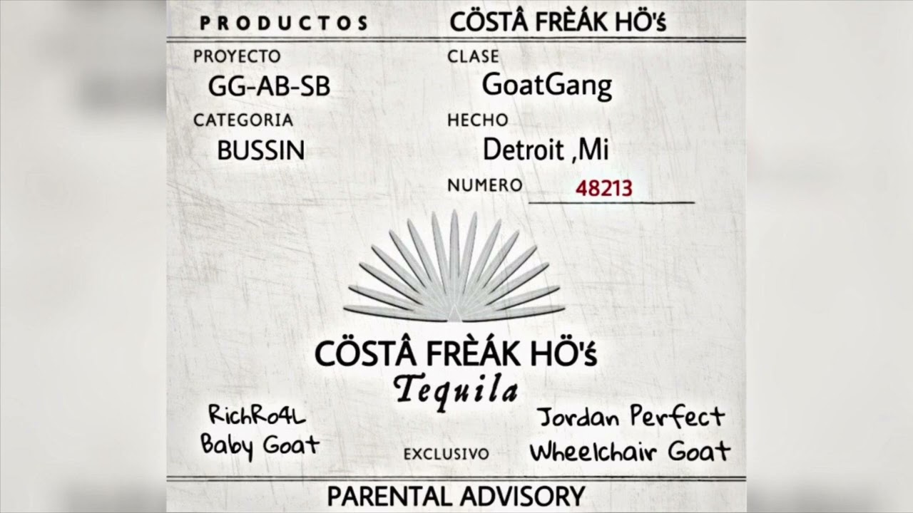 COSTA FREAK HO,s - RichRo41 x BabyGoat x Jordan Perfect x WheelChair Goat  (ProdBy OTS )