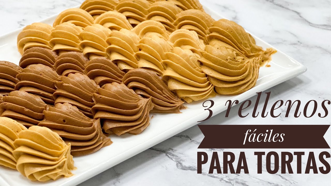 RELLENOS FÁCILES PARA TORTAS