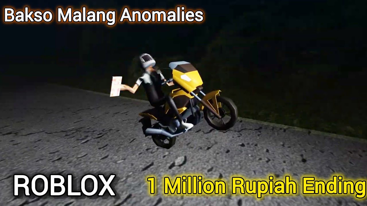 Roblox Bakso Malang Anomalies - 1 Million Rupiah Ending | [Gameplay]