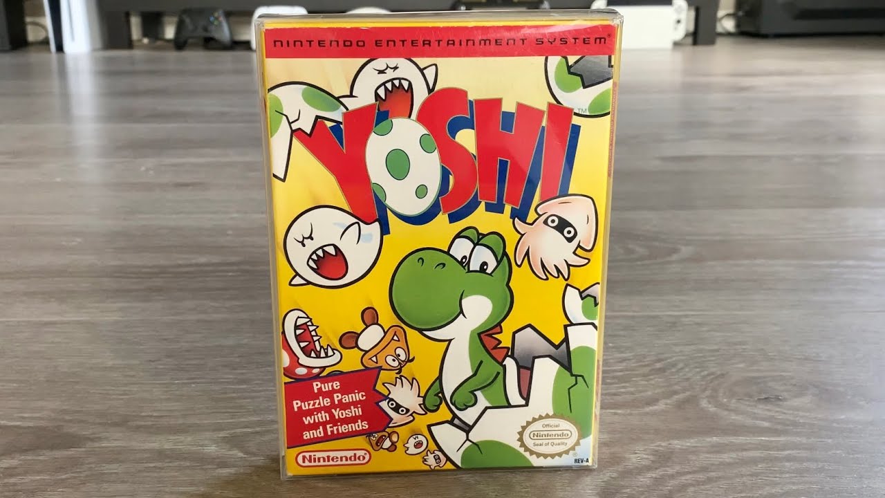 Yoshi Unboxing ASMR - Nintendo 8bit
