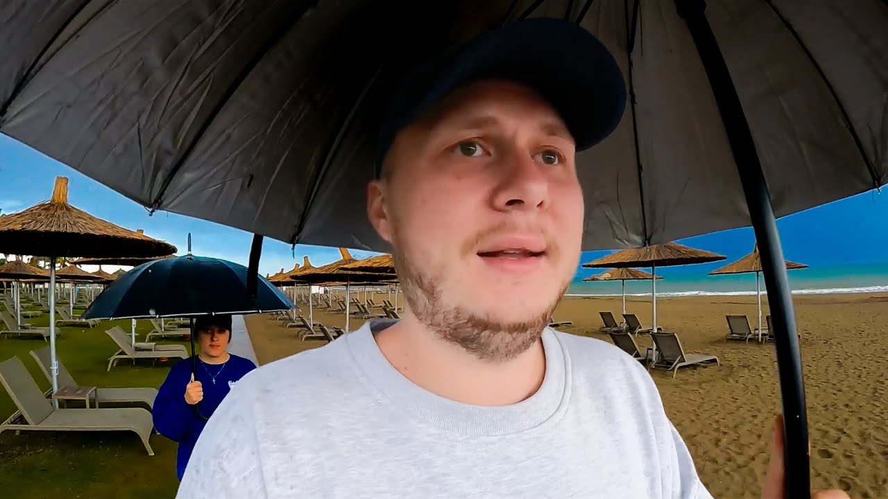 Дождливый Белек и ресторан 
