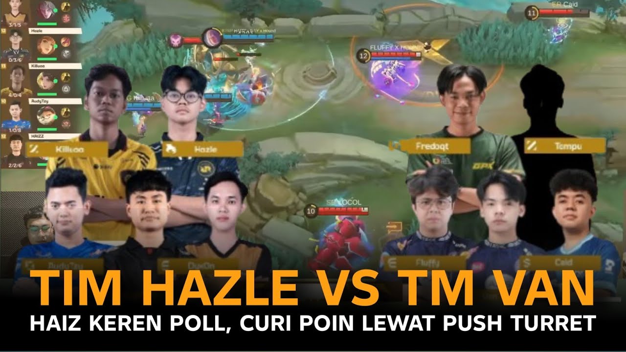 STM TIM HAZLE VS TIM VAN | KENAK PUSH TURET #stm #hazle 