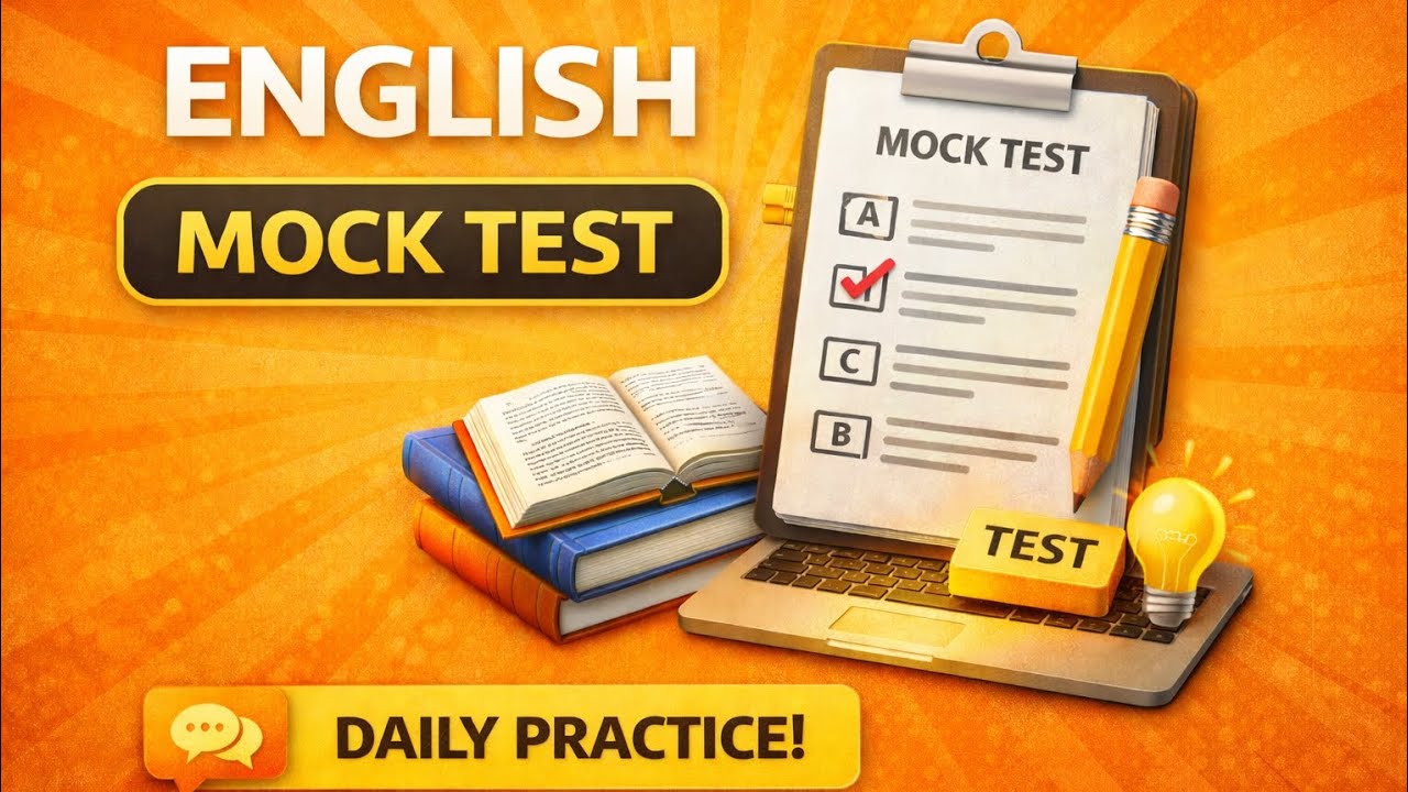 SSC CGL 2025| ENGLISH MOCKTEST | TESTBOOK
