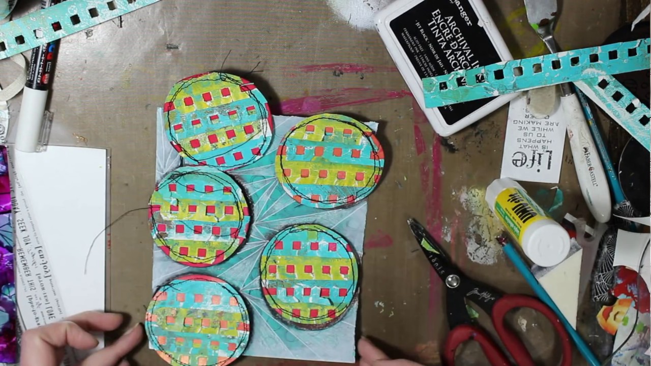 Everything Circles Days 26-30 of Birgit Koopsen's #everythingcircles Challenge