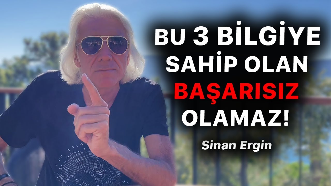 Bu 3 Adımı Bir Kağıda Yazın ve Potansiyelinizin Ortaya Çıkmasını Seyredin - Sinan Ergin