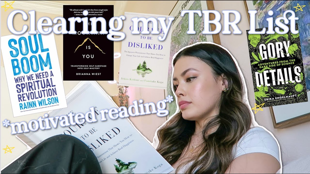 *FINALLY* Finishing All The Books I've Started | Kicking my Reading Procrastination Habits!