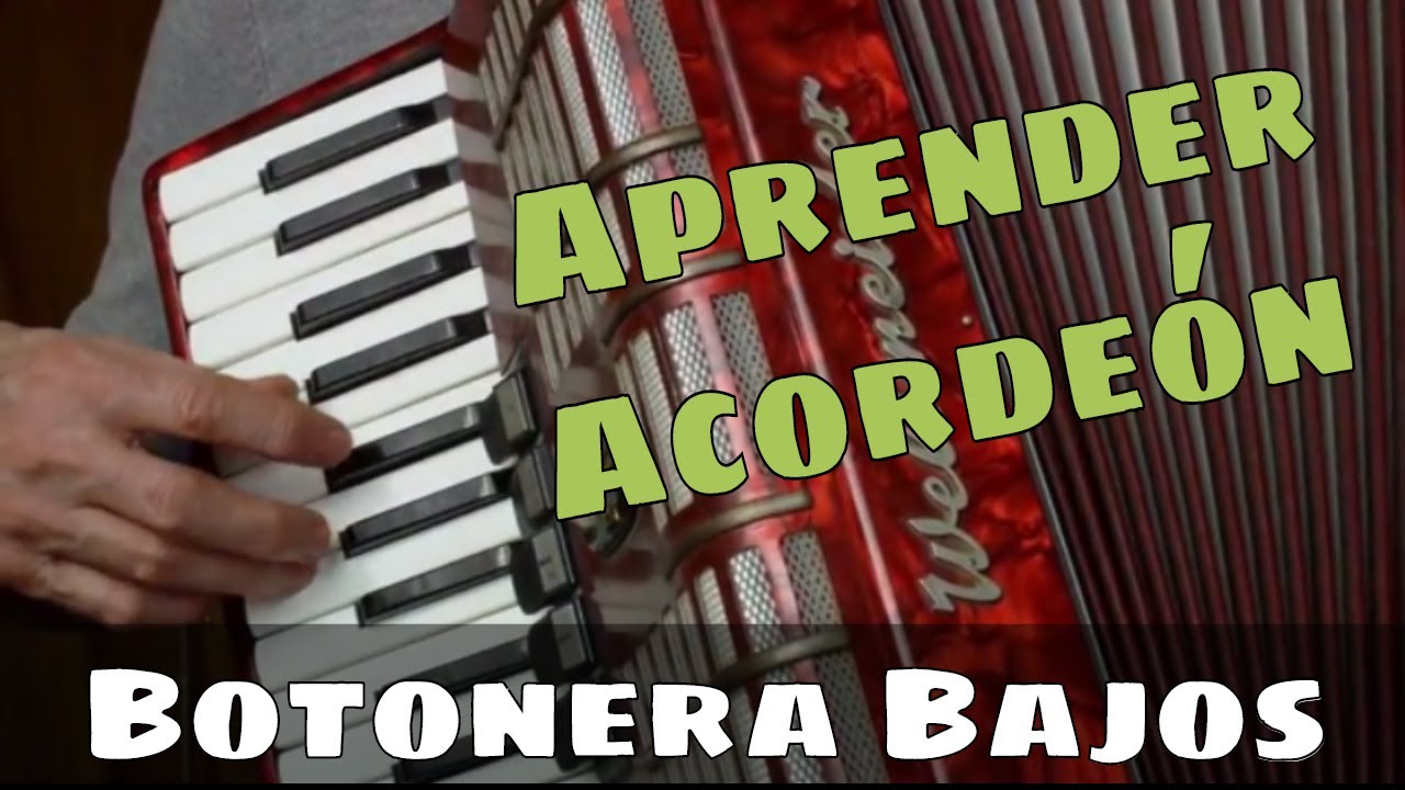 Clases de acordeón CLASE 13: La botonera de los bajos (tutorial)
