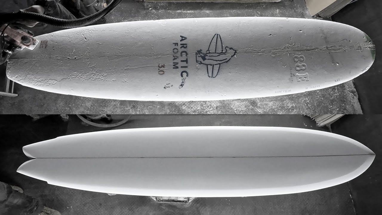Handshaping a Surfboard