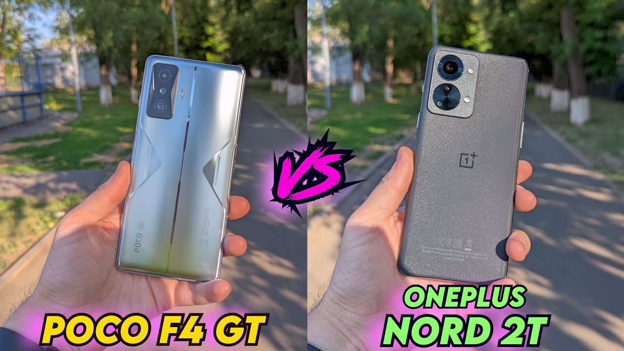 Oneplus Nord 2T vs Poco F4 GT | Camera Test