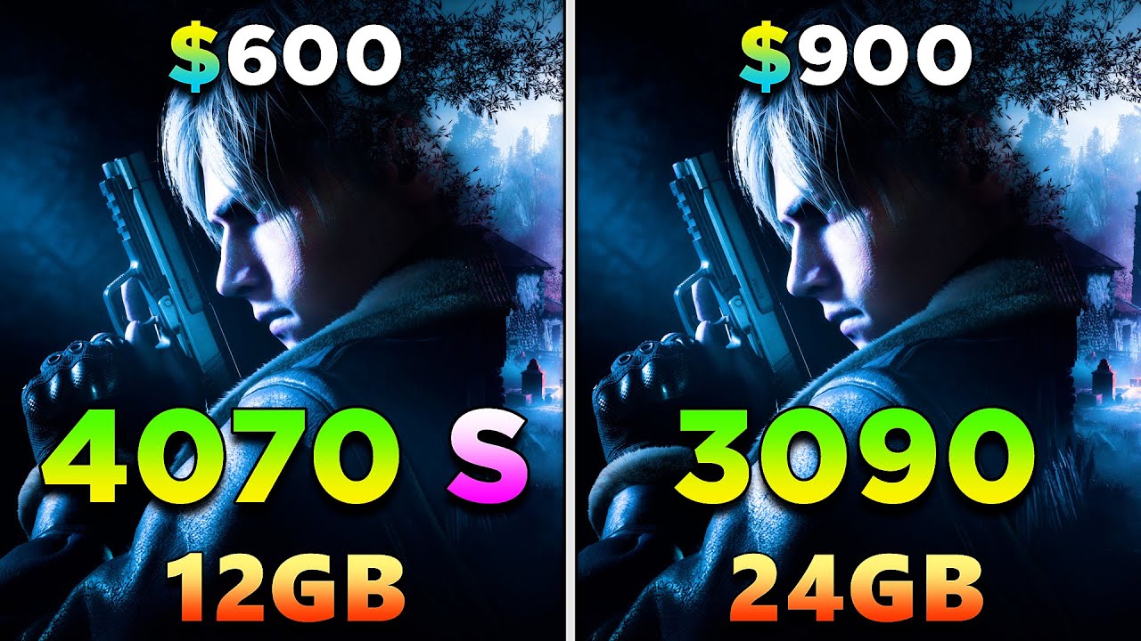 RTX 4070 SUPER 12GB vs RTX 3090 24GB | PC Gameplay Benchmark Tested